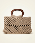 Artisanal Woven Macrame Tote 20x36