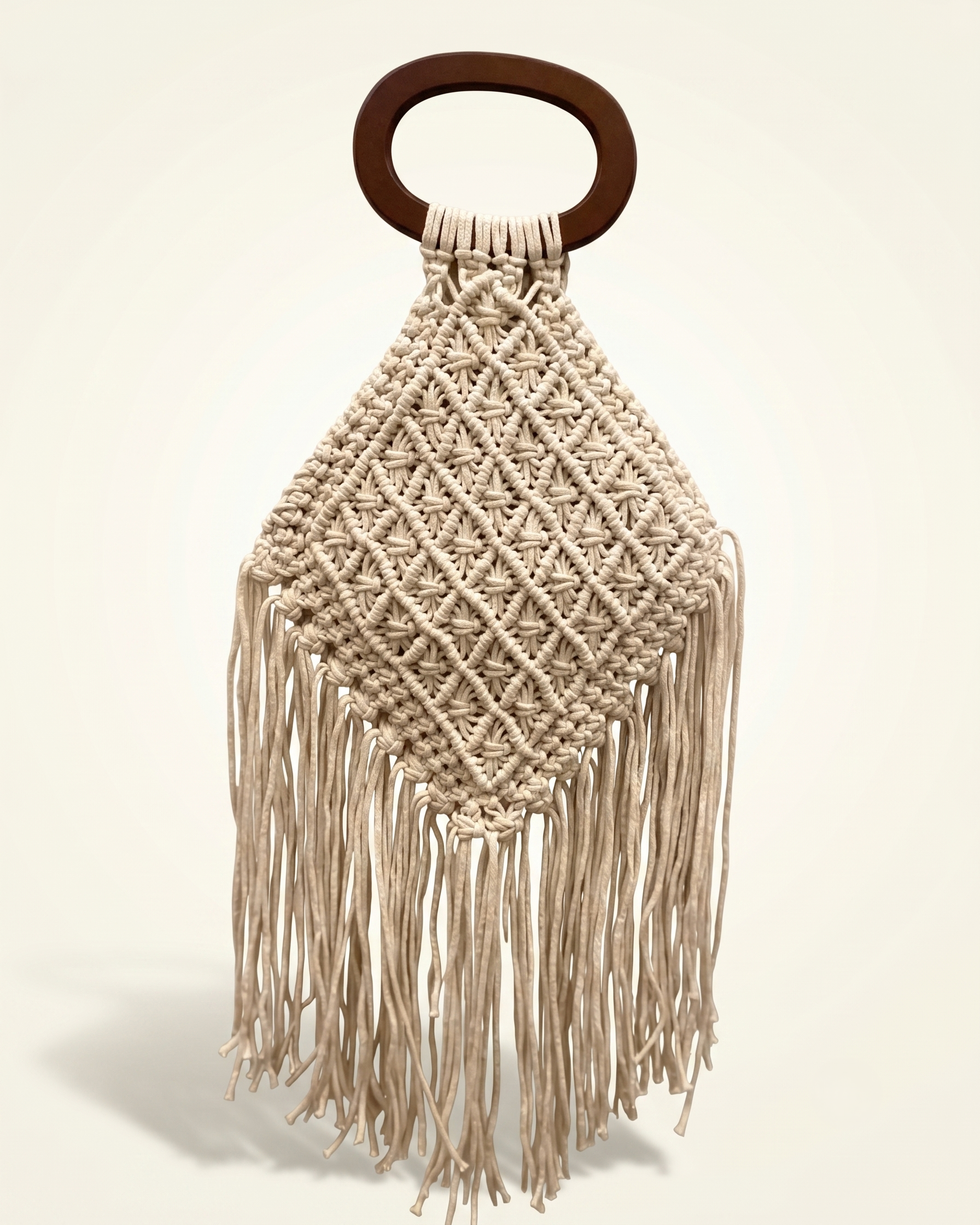 Boho Macrame Purse 30x30
