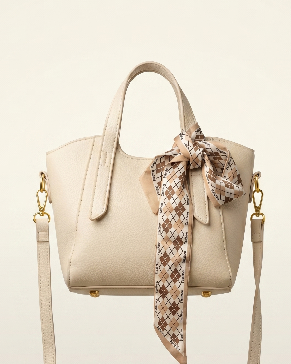 Mia Textured Satchel Bag 25x15