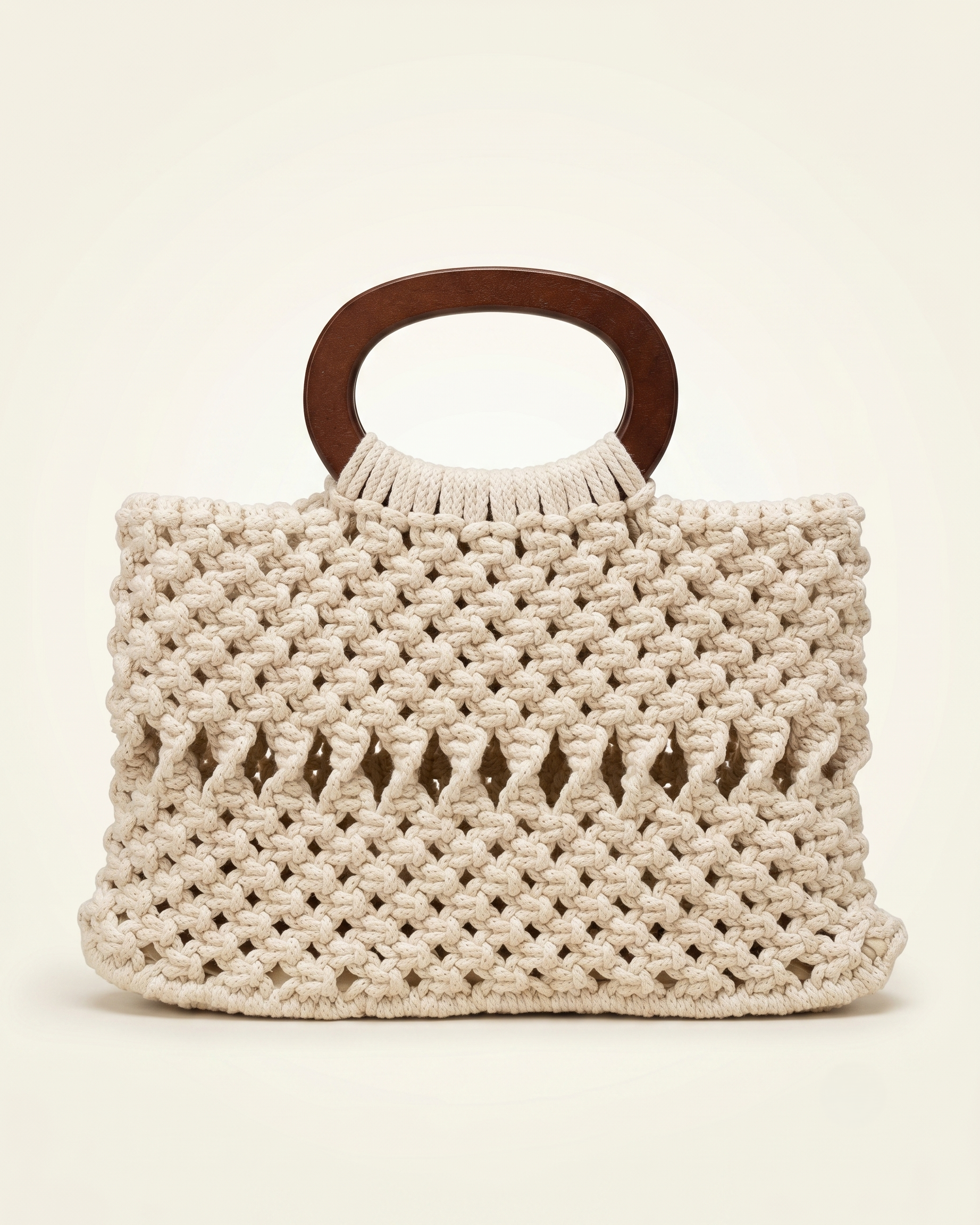 Artisanal Woven Macrame Tote 20x36